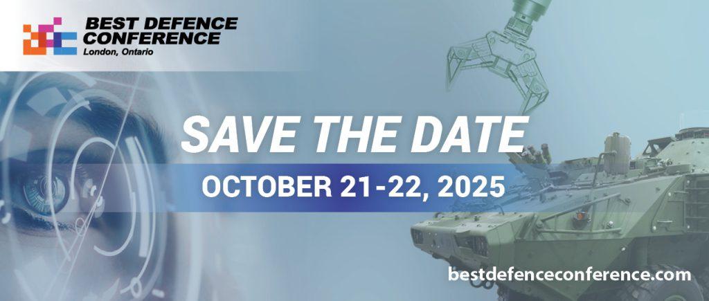 Save the Date for Best Defence 2025 October 21 and 22